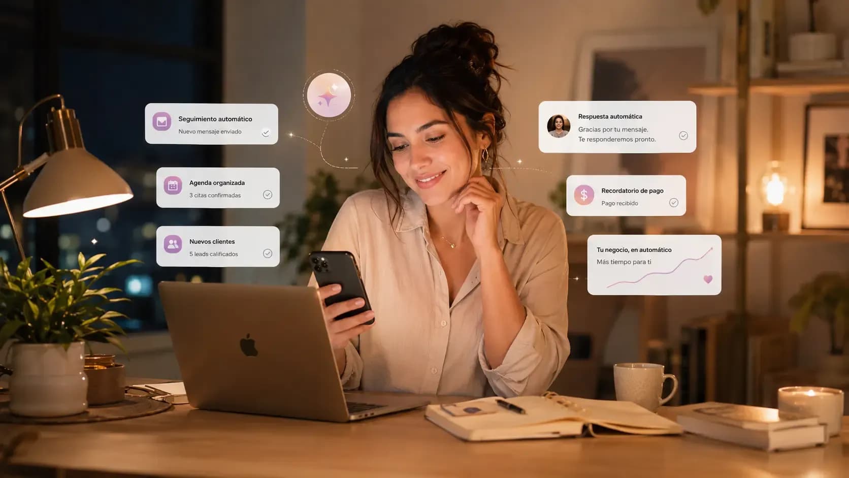 Automatiza tu negocio con IA sin saber de tecnología
