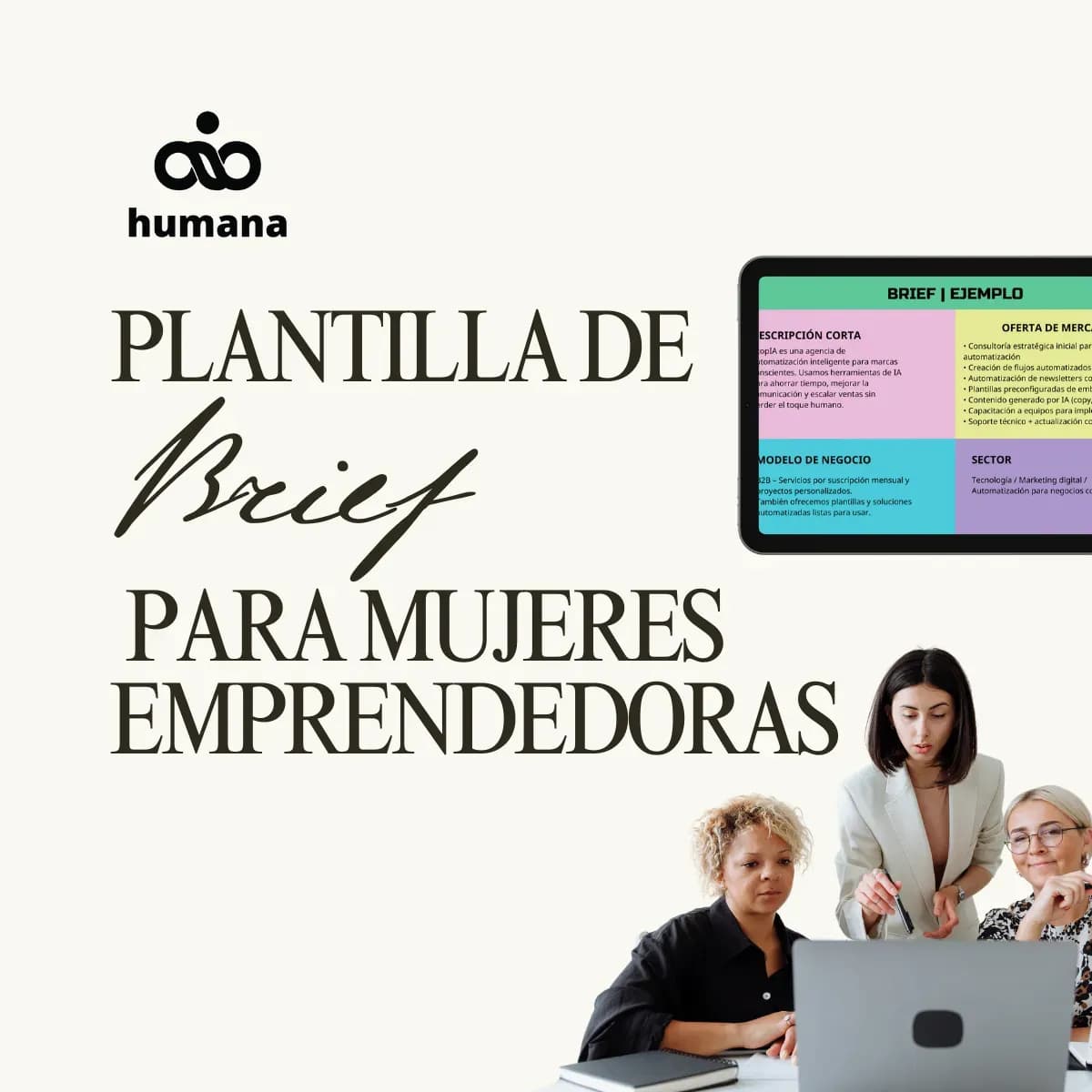 Plantilla de Brief para Negocios con Ejemplo