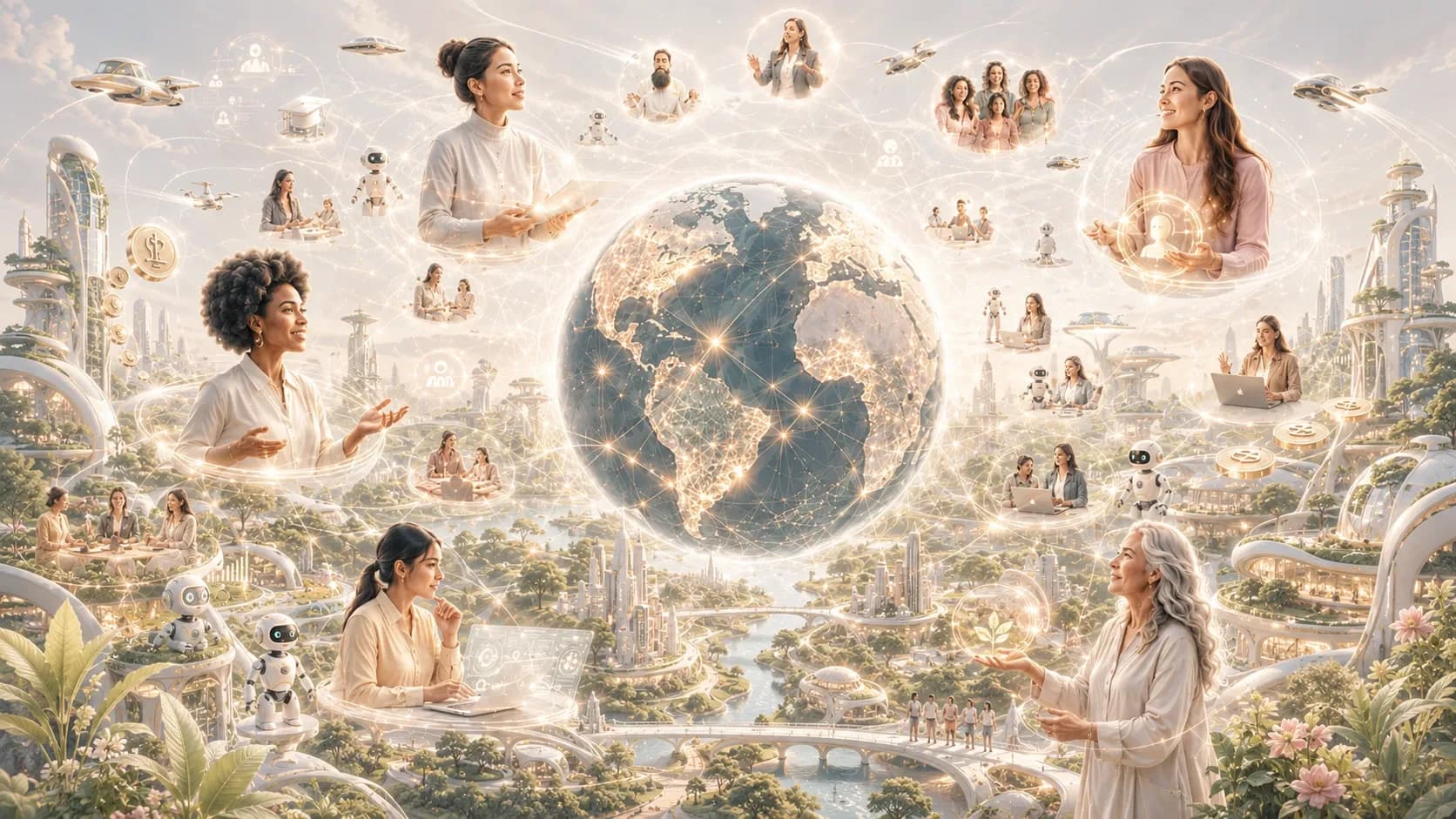 La visión de humana de un futuro más libre, armónico y abundante